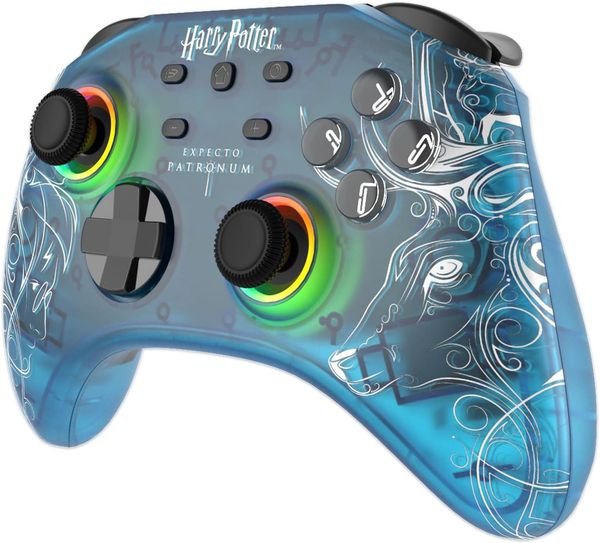 Produktbild: Harry Potter: Wireless Controller - Afterglow Patronus [NSW/PC]