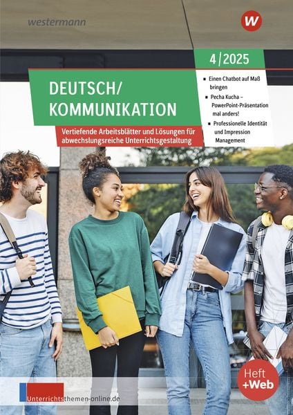 Produktbild: Unterrichtsthemen Deutsch/Kommunikation. Ausgabe 4/2025
