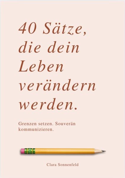 Produktbild: 40 Sätze, die Dein Leben Verändern