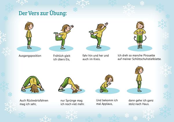 Produktbild: Kinderyoga-Bildkarten zur Winter- und Weihnachtszeit