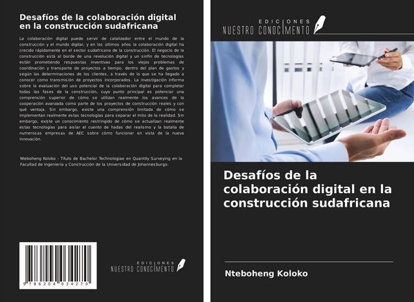 Produktbild: Desaf&iacute;os de la colaboraci&oacute;n digital en la construcci&oacute;n sudafricana