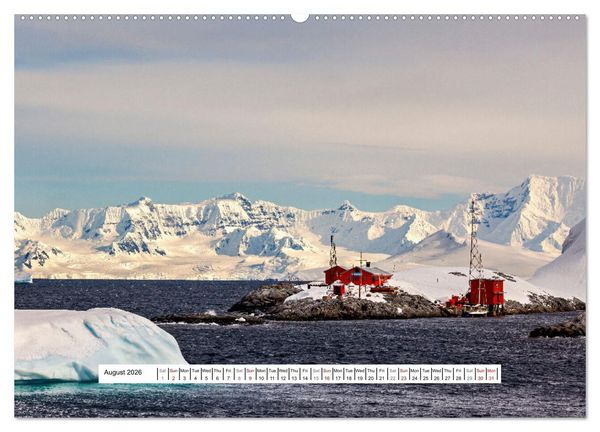 Produktbild: An Antarctic Expedition (High Quality Premium Wall Calendar 2026 DIN A2 landscape),CALVENDO 12 Month Wall Calendar