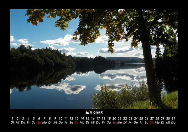 Produktbild: Tage am See 2025 Fotokalender DIN A3