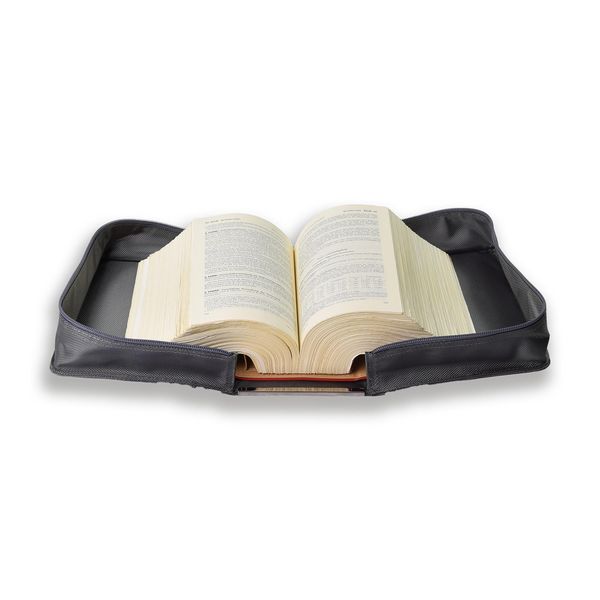 Produktbild: HabersackSKIN Tasche BASIC Gr. XL in Dunkel-Grau mit Tragegurt & Buchst&uuml;tze