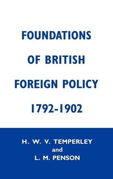 Produktbild: Foundation of British Foreign Policy