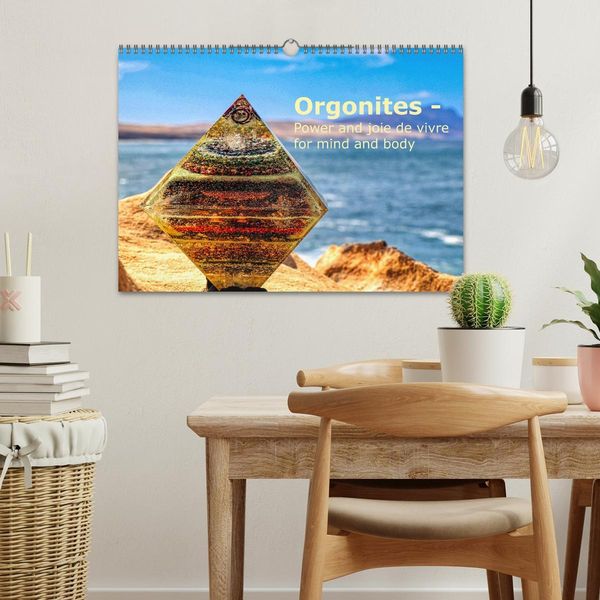 Produktbild: Orgonites - Power and joie de vivre for mind and body (Wall Calendar 2026 DIN A3 landscape), CALVENDO 12 Month Wall Calendar
