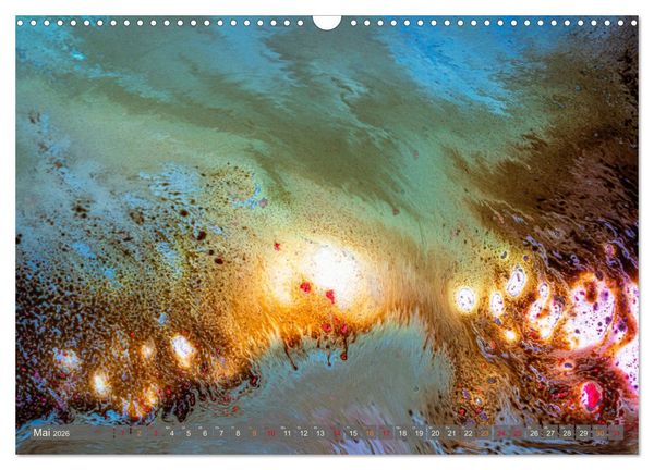Produktbild: Fotografische Malereien (Wandkalender 2026 DIN A3 quer), CALVENDO Monatskalender