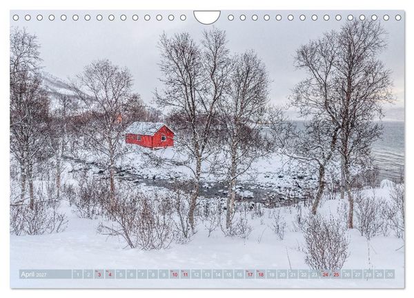 Produktbild: Troms&oslash; in der Polarnacht (Wandkalender 2027 DIN A4 quer), CALVENDO Monatskalender