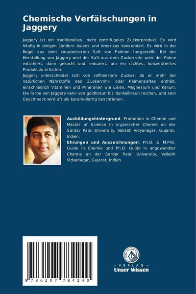 Produktbild: Chemische Verf&auml;lschungen in Jaggery