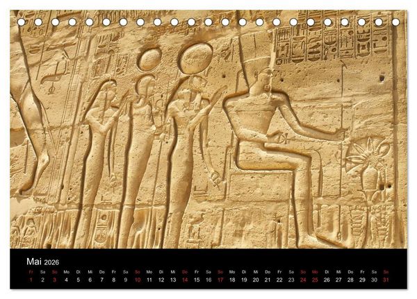 Produktbild: Luxor in Bildern - Auf den Spuren des antiken &Auml;gypten in Theben Ost und Theben West (Tischkalender 2026 DIN A5 quer), CALVENDO Monatskalender