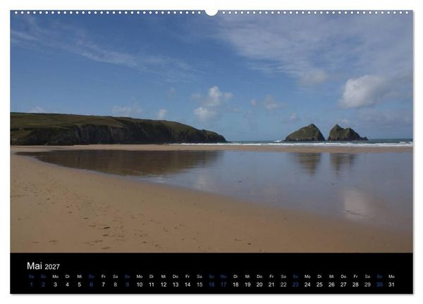 Produktbild: Anblicke und Ausblicke in Cornwall (Wandkalender 2027 DIN A2 quer), CALVENDO Monatskalender