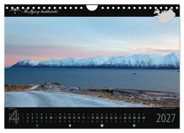 Produktbild: Island Blickwinkel 2027 (Wandkalender 2027 DIN A4 quer), CALVENDO Monatskalender