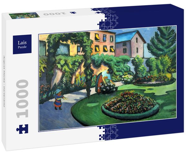 Produktbild: Lais Puzzle August Macke - Gartenbild 1000 Teile