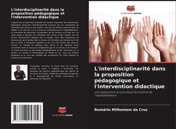Produktbild: L'interdisciplinarit&eacute; dans la proposition p&eacute;dagogique et l'intervention didactique