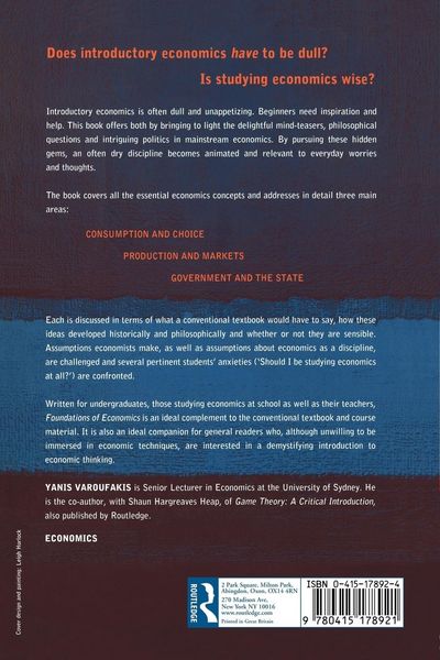 Produktbild: Foundations of Economics