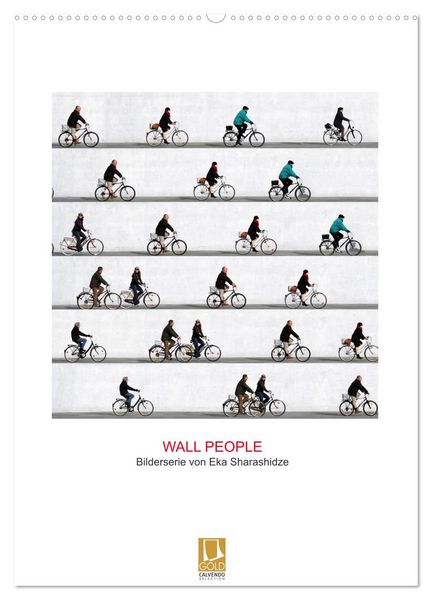 Produktbild: Wall People - Bilderserie von Eka Sharashidze (Wandkalender 2026 DIN A2 hoch), CALVENDO Monatskalender