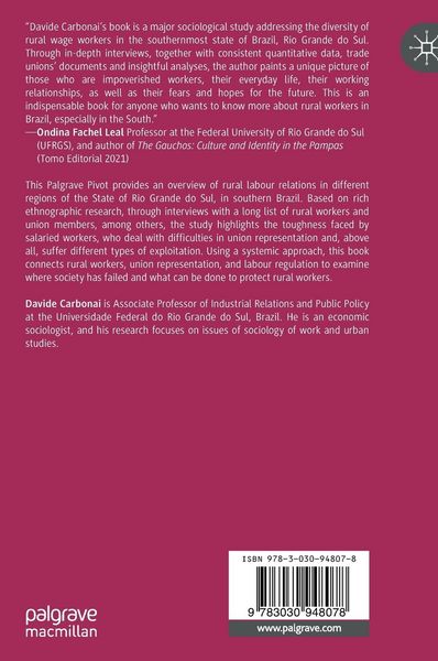 Produktbild: Rural Workers, Sindicatos and Collective Bargaining in Rio Grande do Sul