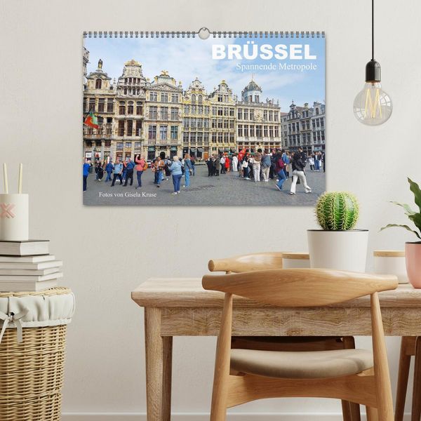 Produktbild: Br&uuml;ssel - Spannende Metropole (Wandkalender 2026 DIN A3 quer), CALVENDO Monatskalender