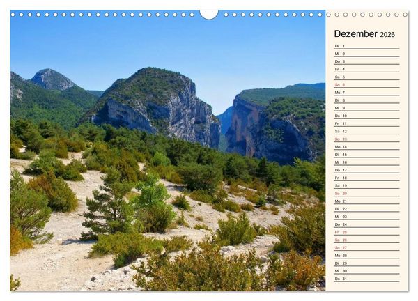 Produktbild: Verzaubernde Provence (Wandkalender 2026 DIN A3 quer), CALVENDO Monatskalender