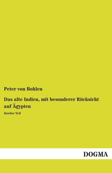 Produktbild: Das alte Indien, mit besonderer R&uuml;cksicht auf &Auml;gypten
