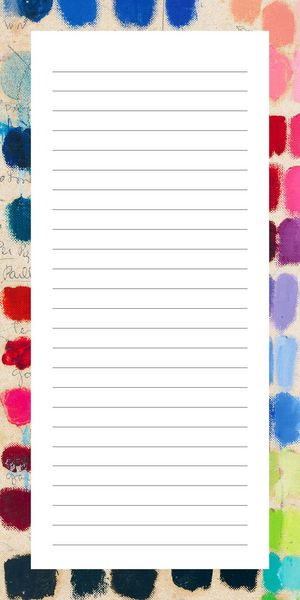 Produktbild: John Derian Paper Goods: Color Studies 80-Page Notepad