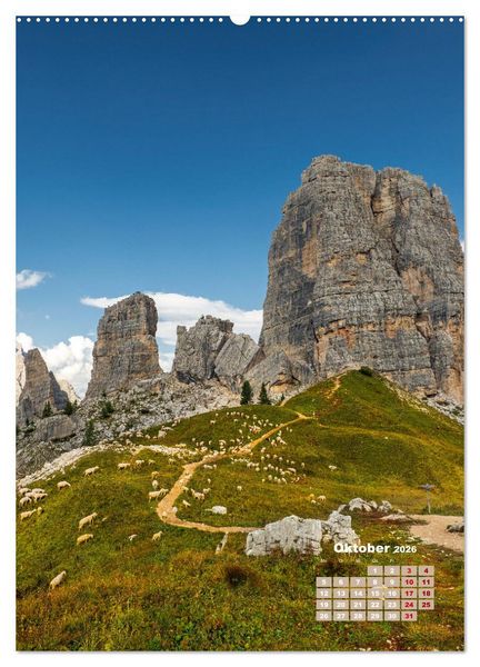Produktbild: Dolomiten, ein Meer aus Bergen by VogtArt (Wandkalender 2026 DIN A2 hoch), CALVENDO Monatskalender