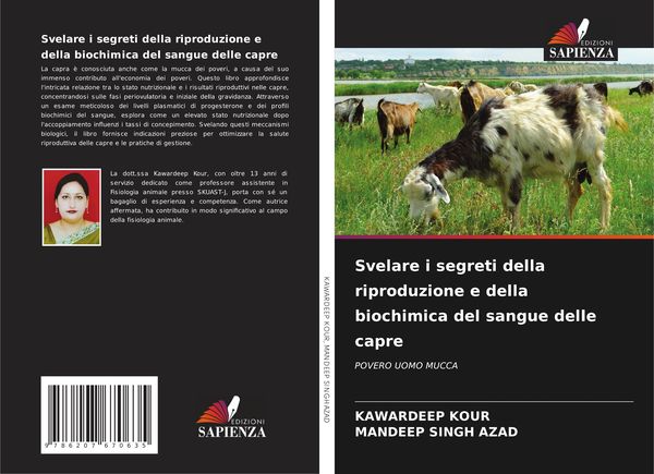 Produktbild: Svelare i segreti della riproduzione e della biochimica del sangue delle capre