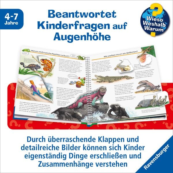 Wieso? Weshalb? Warum?, Band 64 - Alles über Reptilien