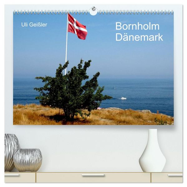 Produktbild: Bornholm - D&auml;nemark (hochwertiger Premium Wandkalender 2026 DIN A2 quer), Kunstdruck in Hochglanz