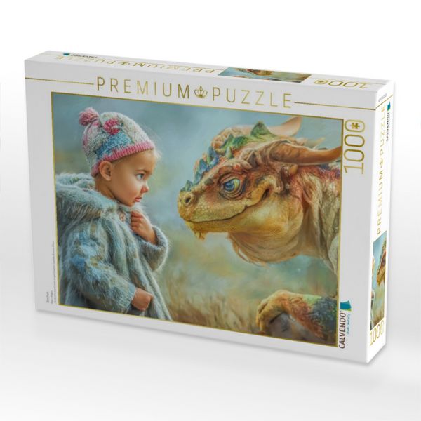 Produktbild: CALVENDO Puzzle Drachen | 1000 Teile Lege-Gr&ouml;&szlig;e 64x48cm Foto-Puzzle f&uuml;r gl&uuml;ckliche Stunden