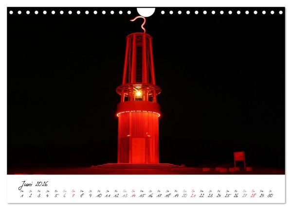 Produktbild: Nachtschicht - N&auml;chtliche Impressionen vom Ruhrgebiet und dem Niederrhein (Wandkalender 2026 DIN A4 quer), CALVENDO Monatskalender