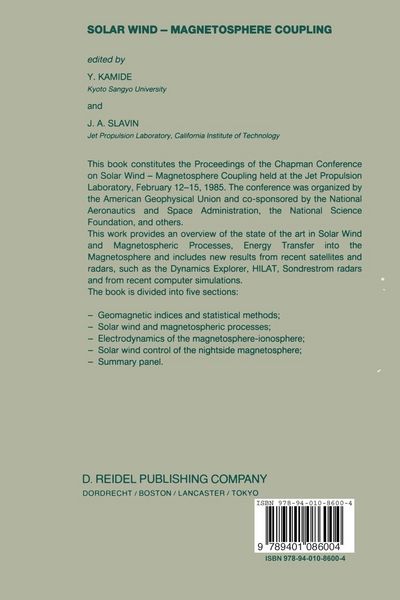 Produktbild: Solar Wind &mdash; Magnetosphere Coupling