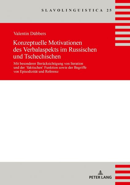 Produktbild: Konzeptuelle Motivationen des Verbalaspekts im Russischen und Tschechischen