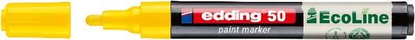 Produktbild: Edding 50 EcoLine 4-50-005 Lackmarker Gelb 2 mm, 3mm