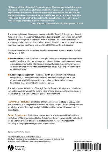 Produktbild: Strategic Human Resource Management