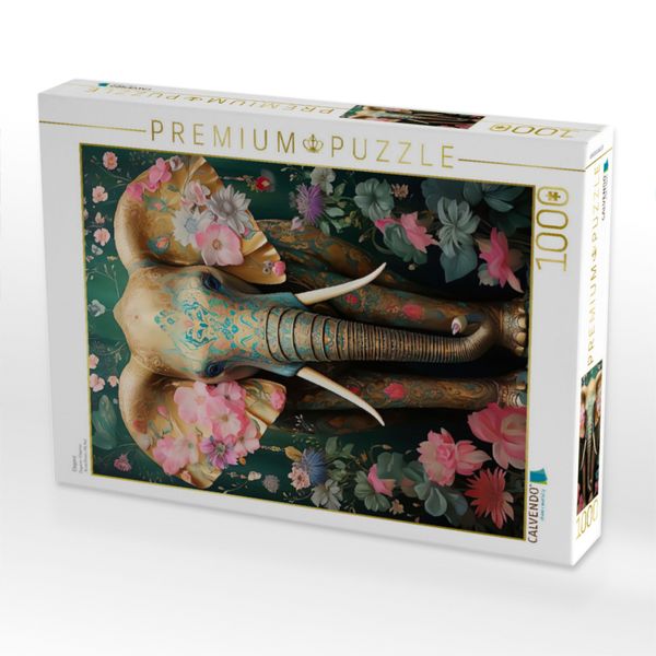 Produktbild: CALVENDO Puzzle Eleganz | 1000 Teile Lege-Gr&ouml;&szlig;e 64x48cm Foto-Puzzle f&uuml;r gl&uuml;ckliche Stunden