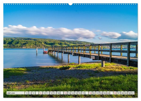 Produktbild: Auszeit Bodensee (hochwertiger Premium Wandkalender 2026 DIN A2 quer), Kunstdruck in Hochglanz