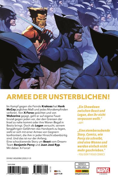 Produktbild: Wolverine: Der Beste