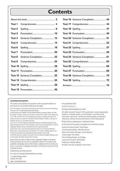 Produktbild: 11+ English Quick Practice Tests Age 9-10 (Year 5)