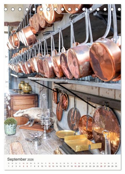 Produktbild: K&uuml;chen und Tafeln im Mittelalter (Tischkalender 2026 DIN A5 hoch), CALVENDO Monatskalender