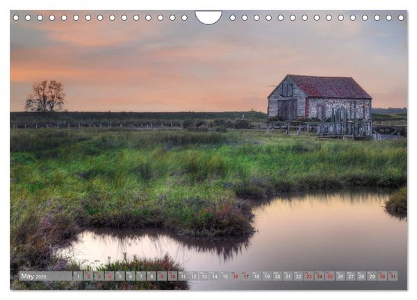 Produktbild: Norfolk - From the North Sea to the Broads (Wall Calendar 2026 DIN A4 landscape), CALVENDO 12 Month Wall Calendar