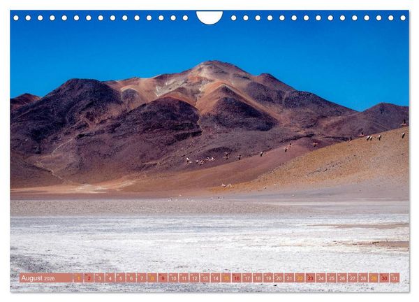Produktbild: Farbenfrohes Bolivien (Wandkalender 2026 DIN A4 quer), CALVENDO Monatskalender