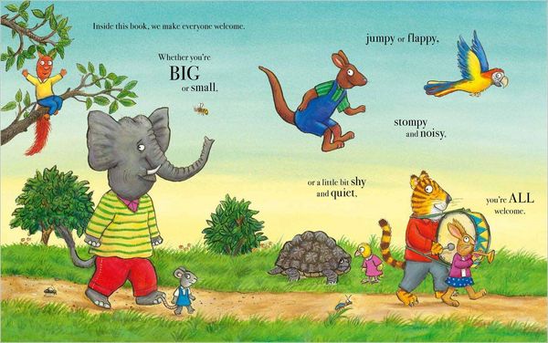 Produktbild: Welcome: Axel Scheffler's gorgeous picture book about welcoming others and making friends