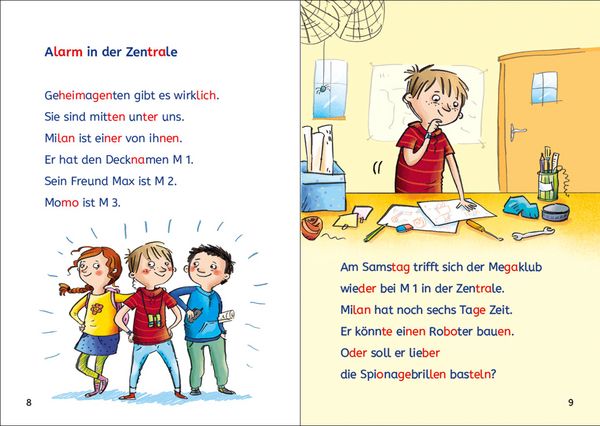Produktbild: Die besten Silbengeschichten zum Lesenlernen - Detektive und Geheimnisse