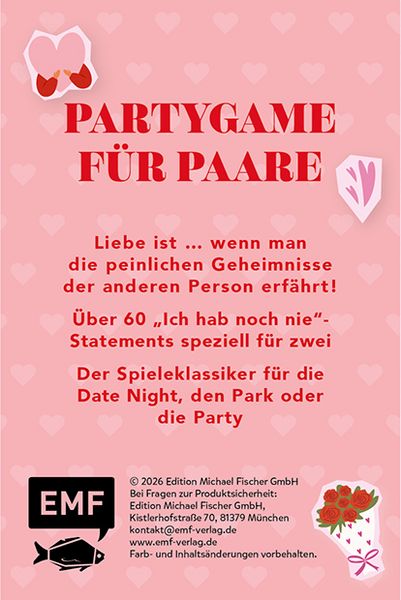 Produktbild: Kartenspiel: Ich hab noch nie &hellip; &ndash; f&uuml;r Paare