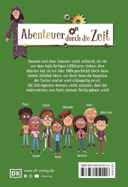 Produktbild: Die Zeit-Agenten 3. Jagd um den Eiffelturm