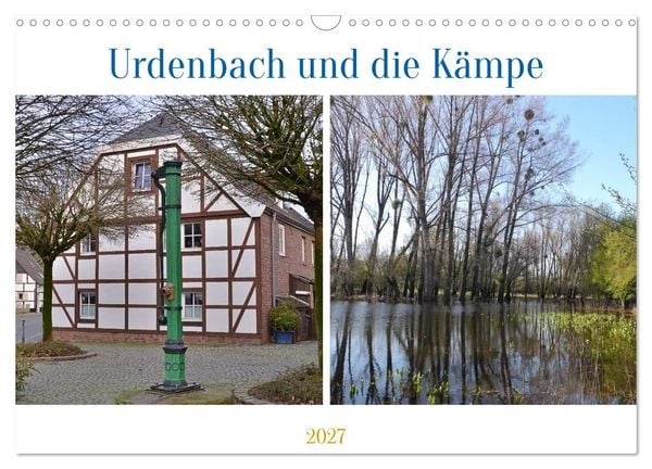 Produktbild: Urdenbach und die K&auml;mpe (Wandkalender 2027 DIN A3 quer), CALVENDO Monatskalender