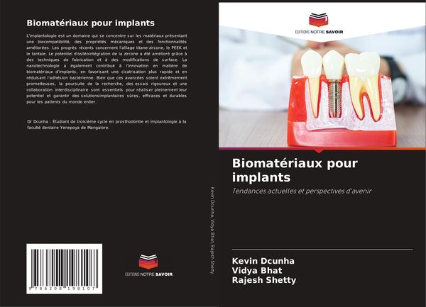 Produktbild: Biomat&eacute;riaux pour implants