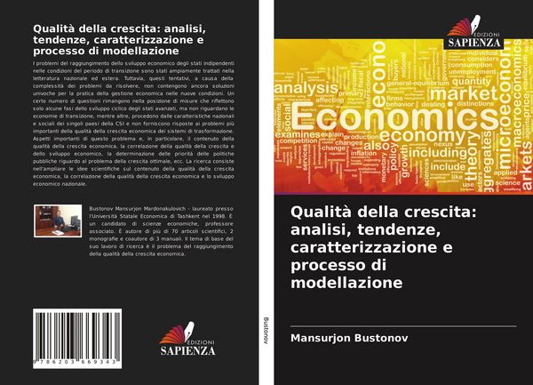 Produktbild: Qualit&agrave; della crescita: analisi, tendenze, caratterizzazione e processo di modellazione