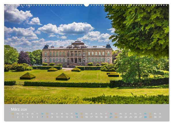Produktbild: Gotha - zwischen Barock und Renaissance (Wandkalender 2026 DIN A2 quer), CALVENDO Monatskalender